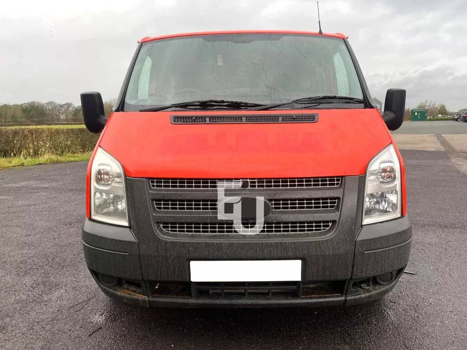 2X CLEAR HEADLIGHT LENS LAMPSHADE COVER SHELL FOR FORD TRANSIT MK7 VM V348 06-14